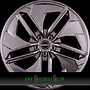BORBET TX 9x20 5x112 ET30.00 metal grey glossy