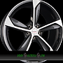 BORBET S 9x20 5x114,3 ET45.00 black polished glossy
