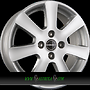 BORBET CA 6x14 4x98 ET35.00 crystal silver