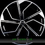  AC-522 8x18 5x112 ET44.00 black polished