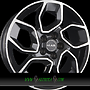 MAK EXPRESS 7x17 5x112 ET50.00 black mirror face