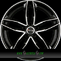  AF16 8,5x19 5x112 ET35.00 black polished