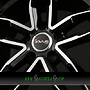  AF16 8,5x19 5x112 ET35.00 black polished