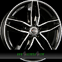  AF16 8,5x19 5x112 ET35.00 black polished