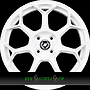  RACEWAY 8x19 4x108 ET30.00 bianco corsa