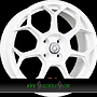  RACEWAY 8x19 4x108 ET30.00 bianco corsa
