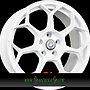  RACEWAY 8x19 5x108 ET45.00 bianco corsa