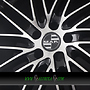 MAK LEIPZIG 7,5x20 5x108 ET41.00 black mirror face