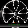  FURIOSA 8,5x21 5x130 ET25.00 black diamond