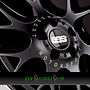 BBS CH-R  8,5x19 5x112 ET27.00 schwarz matt mit edelstahl anfahrschutz