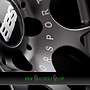 BBS CH-R  8,5x19 5x112 ET27.00 schwarz matt mit edelstahl anfahrschutz