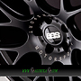 BBS CH-R  8,5x19 5x112 ET22.00 schwarz matt mit edelstahl anfahrschutz