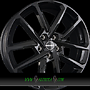 BORBET N 8x19 5x108 ET43.00 black glossy