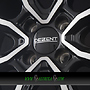 DEZENT TN 6,5x16 4x100 ET43.00 dark - schwarz frontpoliert