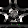 PLATIN P 53 6,5x15 4x100 ET45.00 schwarz poliert