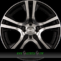 PLATIN P 53 6,5x15 4x100 ET45.00 schwarz poliert