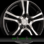 PLATIN P 53 6,5x15 4x100 ET45.00 schwarz poliert