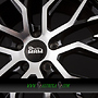MAM MAM RS4 7x16 4x108 ET20.00 black front polish (bfp)