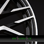 MAM MAM RS4 7x16 4x108 ET20.00 black front polish (bfp)
