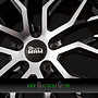 MAM MAM RS4 7x16 5x112 ET38.00 black front polish (bfp)