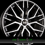 MAM MAM RS4 7x16 5x112 ET38.00 black front polish (bfp)