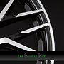 MAM MAM RS4 7x16 5x112 ET38.00 black front polish (bfp)