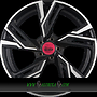 MAM MAM RS5 7x16 5x112 ET47.90 black front polish (bfp)