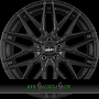 OXIGIN OX25 OXCROSS 8,5x19 5x114,3 ET43.00 black matt (bm)