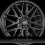 OXIGIN OX25 OXCROSS 8,5x19 5x114,3 ET43.00 black matt (bm)