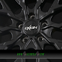 OXIGIN OX25 OXCROSS 8,5x19 5x114,3 ET43.00 black matt (bm)