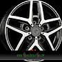KESKIN KTC1 6,5x16 5x160 ET59.00 black front polished (bfp)
