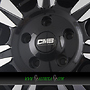 CMS C31 HEAVY DUTY 7,5x18 5x130 ET43.10 db diamant schwarz glanz