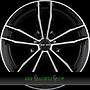  SWAN 7,5x17 5x108 ET30.00 black diamond