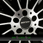  STELLAR 8x18 5x112 ET35.00 black diamond