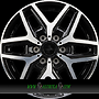 KESKIN KTC1 6,5x16 6x120 ET49.00 black front polished (bfp)