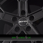  GUNNER 9,5x22 5x130 ET43.00 glossy black