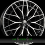  AERO POWER 8x19 5x112 ET30.00 gloss black polished