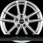 BORBET W 8x19 5x112 ET44.00 crystal silver