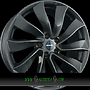 MAK SOLAR 8,5x19 5x114,3 ET38.00 gloss gun metallic