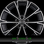  TOTALE 8x19 5x112 ET35.00 black diamond