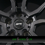  GLS303 9x20 5x112 ET28.00 gloss black brushed face