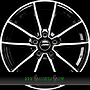 AUTEC SKARA (SK) 8x18 5x112 ET15.00 schwarz poliert