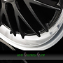 DOTZ BILBAO 8x18 5x120 ET45.00 dark - gunmetal matt mit poliertem felgenhorn