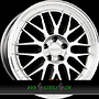 DOTZ BILBAO 8x18 5x112 ET46.00 blaze - silber mit poliertem felgenhorn