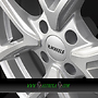  MIRA 7x17 5x108 ET45.00 gloss silver