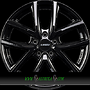  MIRA 7x17 5x108 ET45.00 gloss black