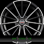 BORBET FB2DC 9x20 5x120 ET38.00 black polished matt
