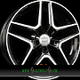 MAK AURUM 8x19 5x112 ET32.50 black mirror face