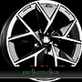 CMS C42 AERO 8x19 5x112 ET39.00 db diamant schwarz glanz