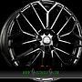  MATERIA 8x20 5x120 ET40.00 glossy black